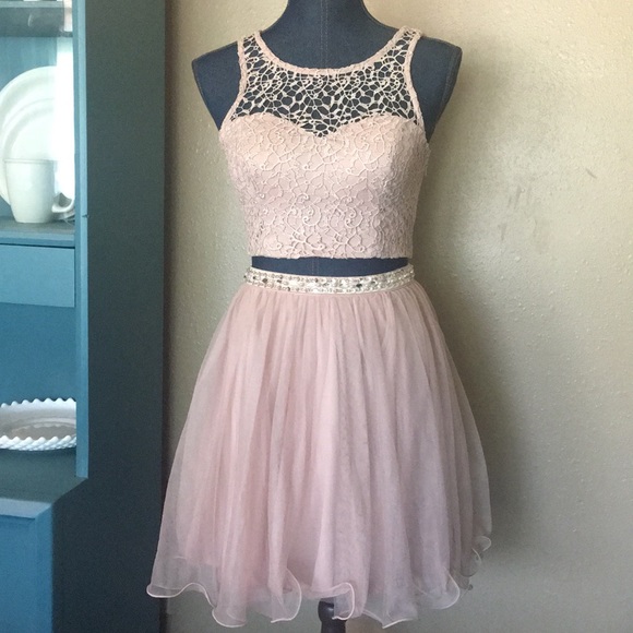 My Michelle Dresses & Skirts - 2 Piece Pink Prom Dress